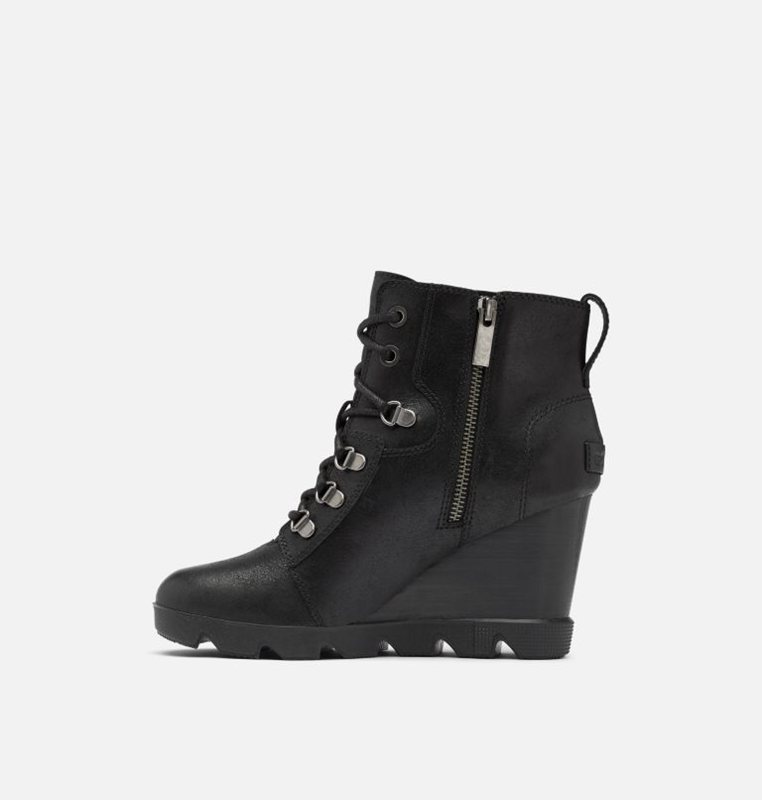 Sorel Kadın Joan Uptown™ Lace Bootie - Takozlar Siyah - 693-AKYRNO